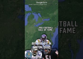 Why Canton? 🤔 #shorts #sports #nfl #football #Canton #ohio #explained #collegefootball #halloffame