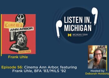 Episode 56: Cinema Ann Arbor, featuring Frank Uhle, BFA ’83/MILS ’92