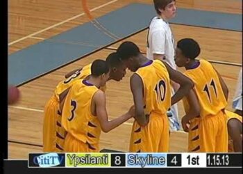CTN SPORTS 2013 – Ypsilanti @ Pioneer Boys Basketball, January 15
