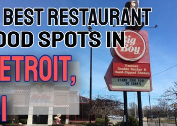 10 BEST Restaurant Food Spots To Visit in Detroit, MI [#6 IS A MUST]