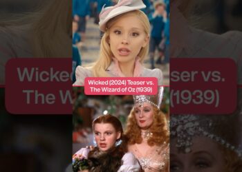 Wicked Trailer (2024) vs The Wizard of Oz (1939)