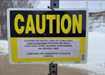 3 people injured on popular Ann Arbor sledding hill; Man who broke arm urges caution
