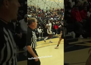 Dandy Dozen DeAndre Lewis! 🏝️ #youtube #highschool #basketball #sports #viral #canton #shorts #fyp
