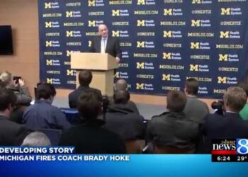 Field Anchoring Sports From Ann Arbor – Hoke Fired