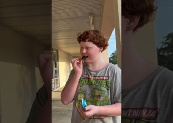 He begged us to eat the one chip challenge and this happened