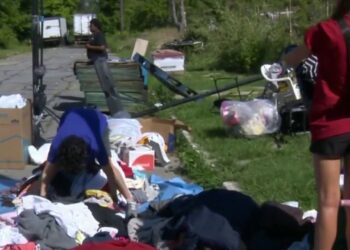 Incoming freshmen college students show the Detroit community some love by volunteering