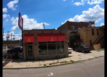 Covid-19 Times – Driving Ypsilanti – Michigan Avenue – Downtown – EMU Business School – Neighborhood