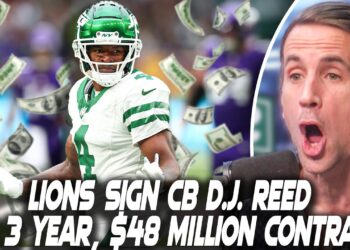 Detroit Lions Sign CB D.J. Reed to 3 Year, $48 Million Contract