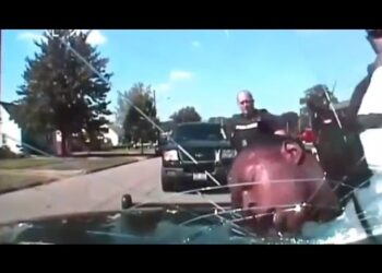 Man Suing for 'Excessive Force' After Police Break Windshield with Suspects Head