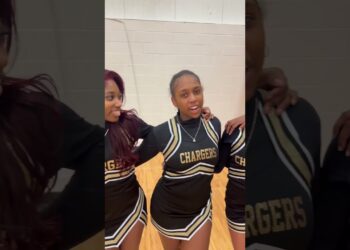 Tomorrow!! @ 5:30pm Canton Prep vs. Manoogian. Come see us!🏀✨ #cheerleading #highschoolbasketball