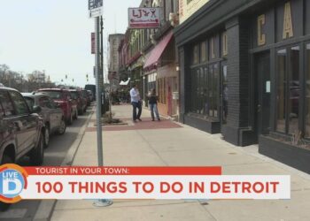 Tourist in Your Town: 100 Things to Do in Detroit Before You Die