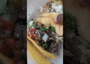 Ypsilanti, Michigan has THE BEST TACOS I've Tasted #Shorts #FoodReview
