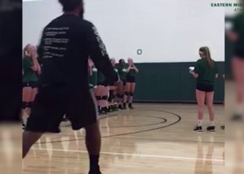 EMU Volleyball's Alyssa LaFace Surprised with Scholarship