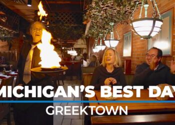 Michigan's Best Day on gameday in Detroit's Greektown