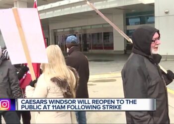 Caesars Windsor Casino & Hotel reopening Thursday morning