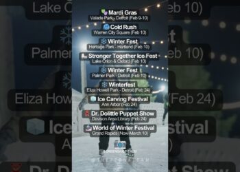 FREE Kid's Metro Detroit Events in February 2024 #shorts