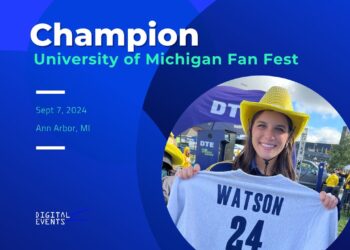 University of Michigan Fan Fest | Digital Events x Champion