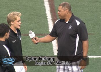 CTN Sports Kevin Bryant with Ann Arbor Skyline forward Jordan Tirico pre game interview