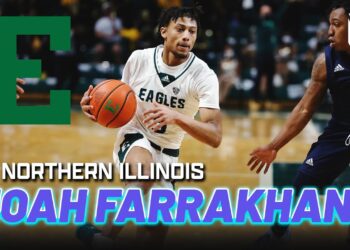 Noah Farrakhan Eastern Michigan Eagles 31 PTS, 7 REB, 4 AST vs Northern Illinois Huskies