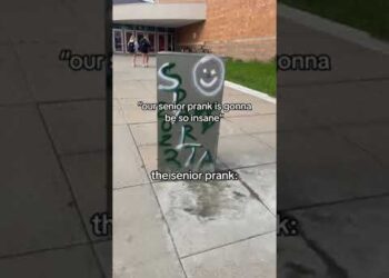 Senior Prank Didn't Go As Planned 😂😭 (via milesgamer69/TT) #shorts