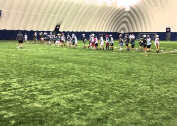 Lacrosse tryouts at Go M.A.D. Fitness in Canton Michigan