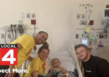 Hutch Heroes return favor to injured Detroit Lions star
