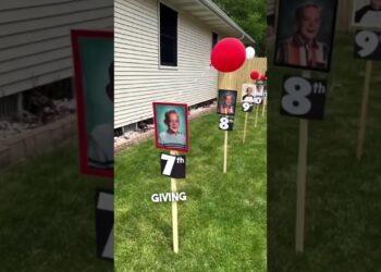 This mom had an amazing idea for her son’s graduation party ❤️