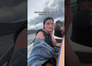 Weather takes a turn while paddle boarding with my dog and I had to get rescued 🫣 with Kayak seat