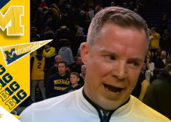 Dusty May after Michigan beats Purdue: It doesn't get any easier | Big Ten Basketball on NBC