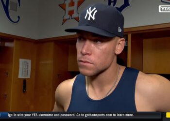 Aaron Judge following win over Tigers