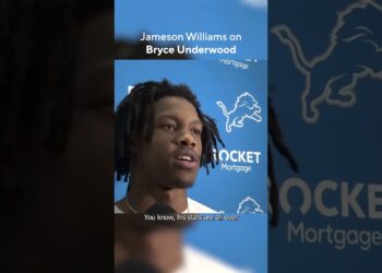 Detroit Lion Jameson Williams on Bryce Underwood