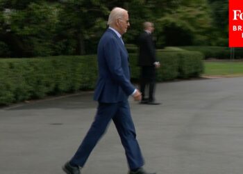 BREAKING NEWS: Biden Does Not Answer Reporters' Questions When Departing WH For Ann Arbor, Michigan