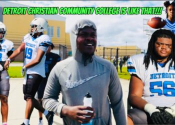THESE D1 PLAYERS CAN GO PRO😱‼️ HOCKING VS DETROIT COMMUNITY CHRISTIAN COLLEGE