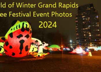 Grand Rapids Michigan World of Winter Festival 2024 Photos & Indie Background Music 💥🌙❣️