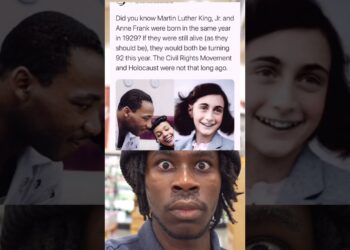 Did you know Martin Luther King, Jr. and Anne Frank were born in the same year in 1929? If they