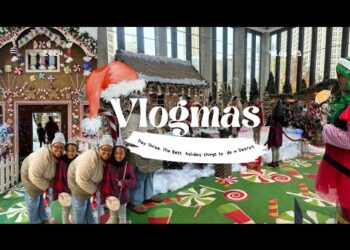The best holiday things to do in Detroit| Family fun | Vlogmas Day 3