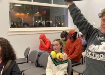 Ypsilanti City Council meeting interrupted by protestors