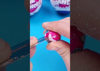 What's Inside The Miniature Mini Brands Balls! #shorts #minibrands #whatsinside
