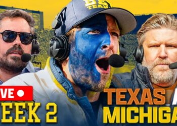 LIVE FROM ANN ARBOR FOR TEXAS-MICHIGAN | Barstool College Football Show Week 2