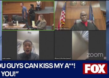 Man tells Michigan judge to “KISS MY A** and “F*** YOU”