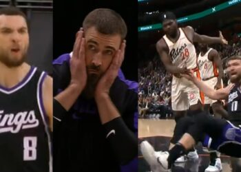 Zach LaVine destroys Pistons in 4th then Isaiah Stewart throws Sabonis to ground 😭