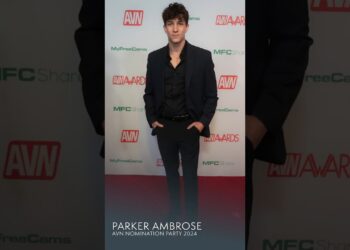 Parker Ambrose Shines on the AVN 2024 Red Carpet! #Fashion #RedCarpet #ParkerAmbrose Jay's Playhouse