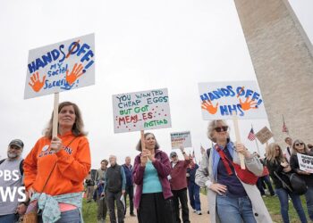 WATCH LIVE: 'Hands Off' protest against Trump and Musk's federal cuts in Washington, D.C.