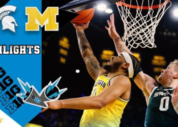 No. 14 Michigan State vs. No. 12 Michigan | COLLEGE BASKETBALL HIGHLIGHTS | 2/21/25 | NBC Sports