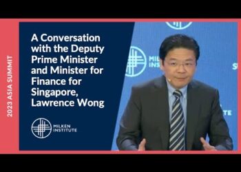 Deputy Prime Minister and Minister for Finance for Singapore, Lawrence Wong | Asia Summit 2023