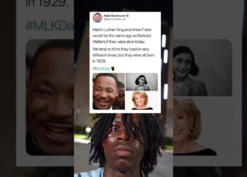 Martin Luther King and Anne Frank would be the same age as Barbara Walters if they were