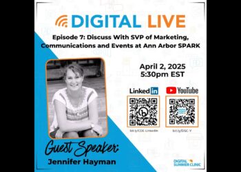 SVP of Marketing, Communications and Events for Ann Arbor SPARK Jenn Hayman Episode 8 (Winter 2025)
