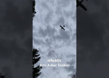 N9640V Harold Pinsky Ann Arbor Stalker #aviation #flying #generalaviation #aerialstalker