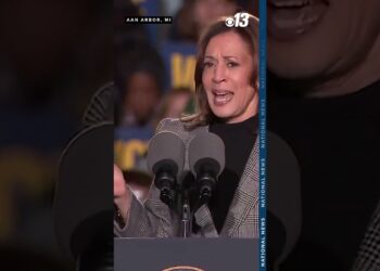 Kamala Harris and Tim Walz spoke at a rally together in Ann Arbor, Michigan