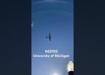 N53703 University of Michigan Flyers (Woke) Ann Arbor MI #AerialStalker #aviation #generalaviation
